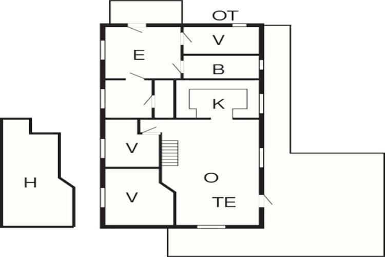 Three-Bedroom Holiday home in Isfjorden Torvik Buitenkant foto